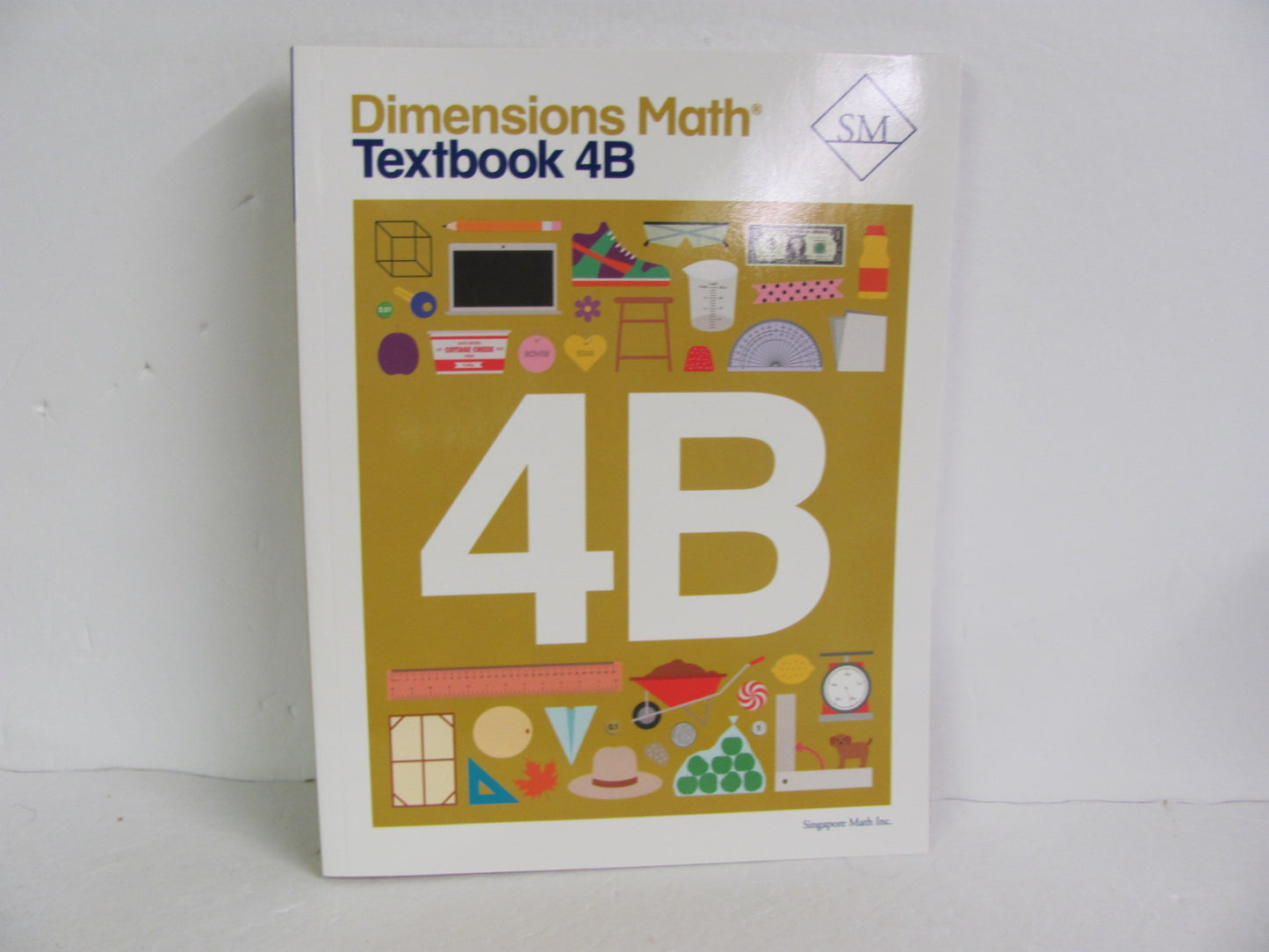 Dimensions Math Textbook 4B Singapore Textbook Pre-Owned Mathematics Textbooks