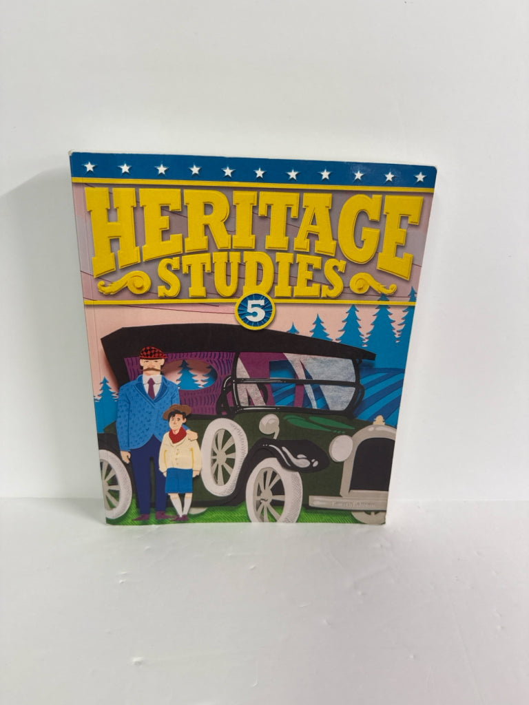 Heritage Studies 5 BJU Press Student Text Pre-Owned 5th Grade History Textbooks