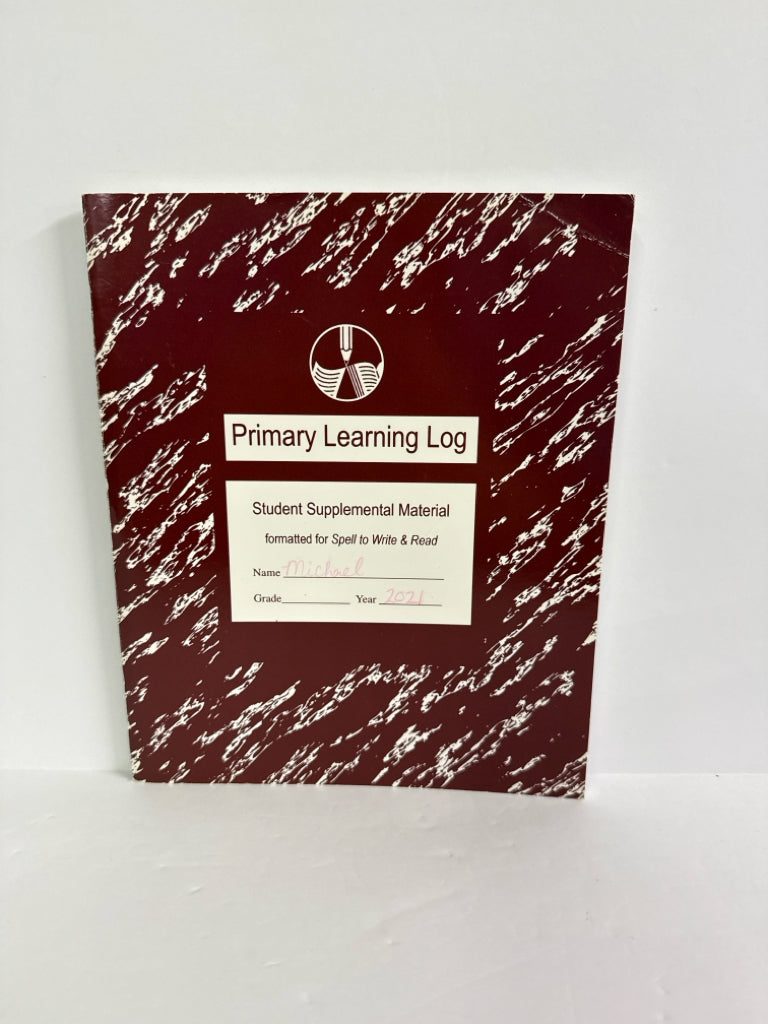 Primary Learning Log Back Home Ind Pre-Owned Miscellaneous
