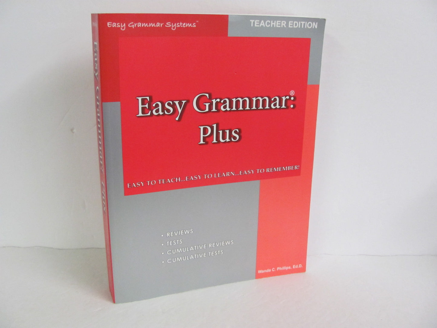 Easy Grammar Plus Teacher Edition Pre-Owned Phillips Language Textbooks