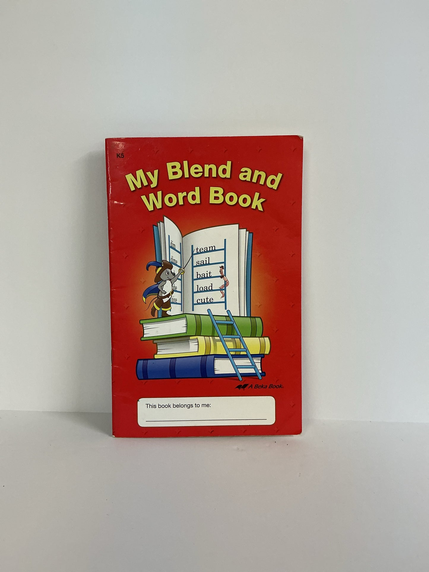 My Blend and Word Book Abeka Reader Pre-Owned Kindergarten Reading Textbooks