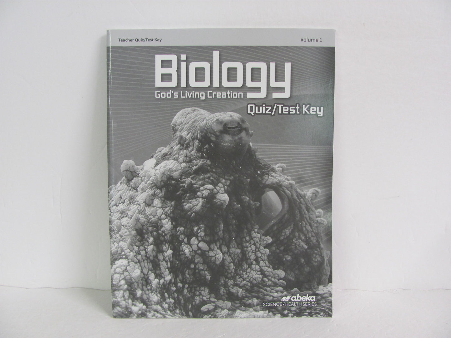 Biology God's Living Creation Abeka Quiz/Test Key Pre-Owned Science Textbooks