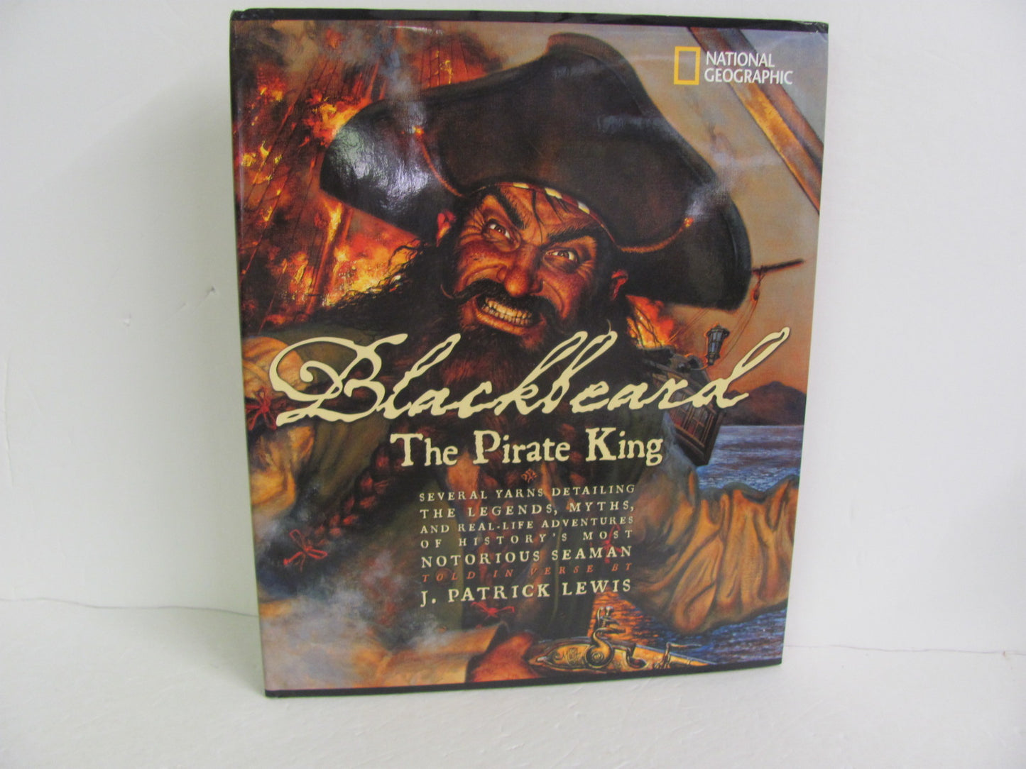 Blackbeard The Pirate King National Geographic Pre-Owned Lewis History Textbooks