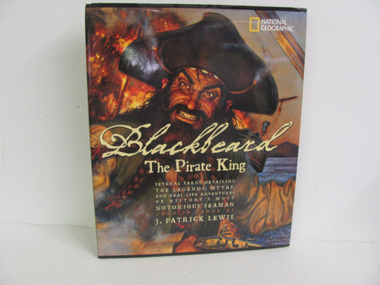 Blackbeard The Pirate King National Geographic Pre-Owned Lewis History Textbooks