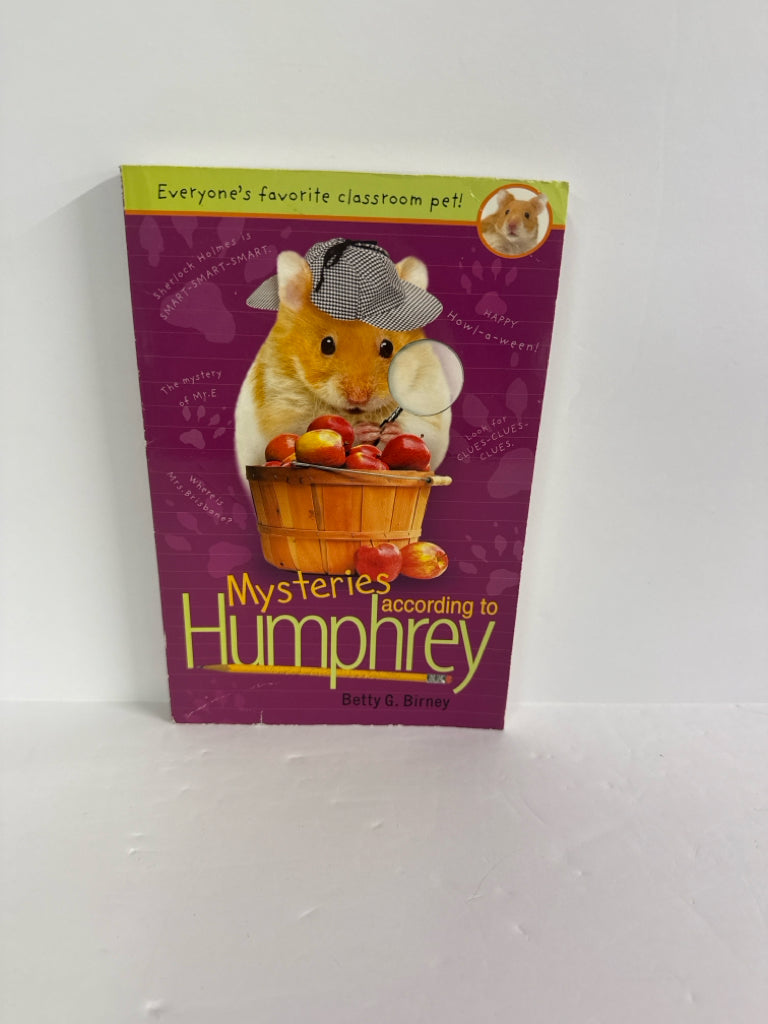 Mysteries according to Humphrey Birney Puffin Juvenile Books