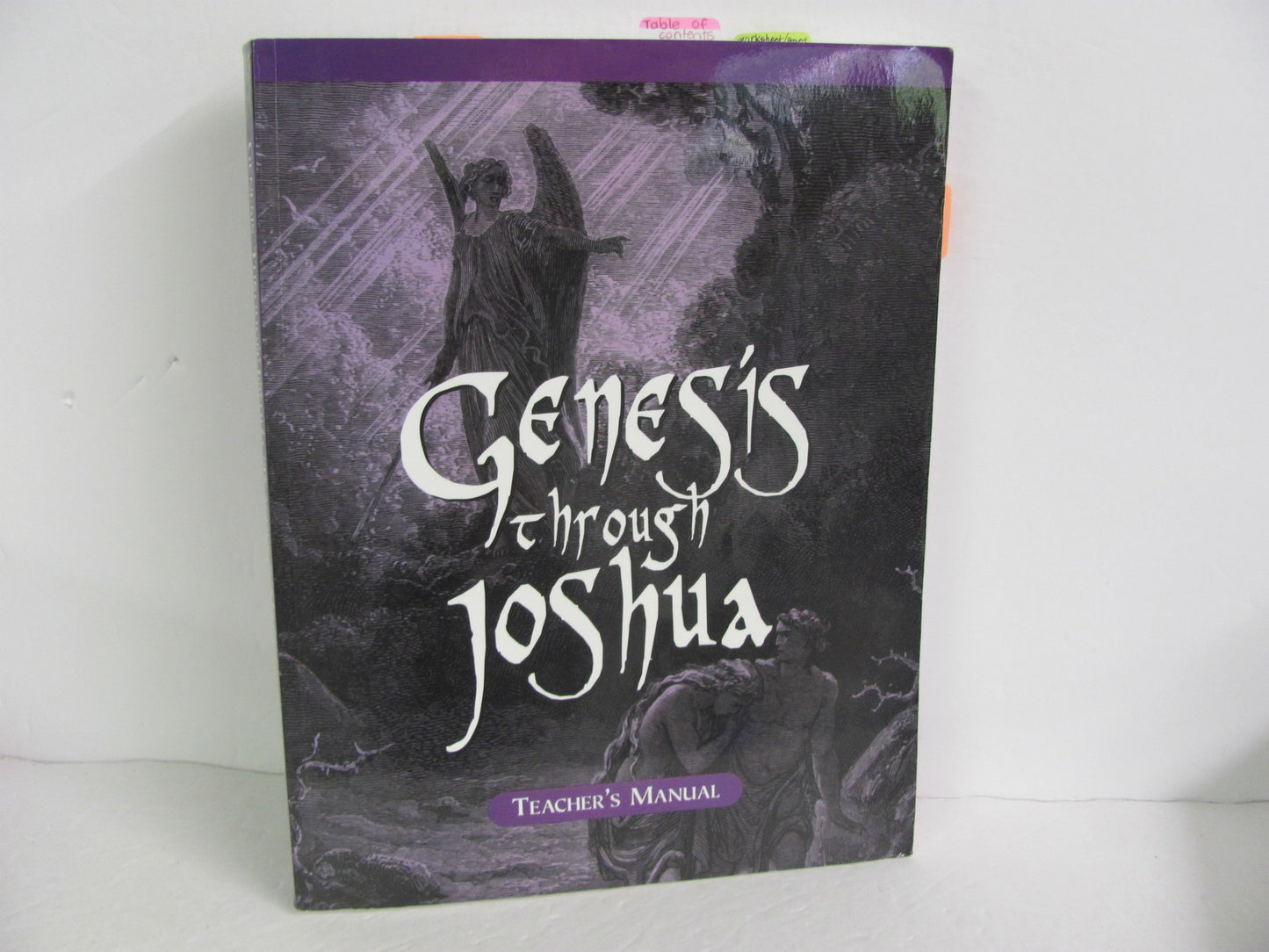 Genesis through Joshua Veritas Teacher Manual Pre-Owned Bible Textbooks