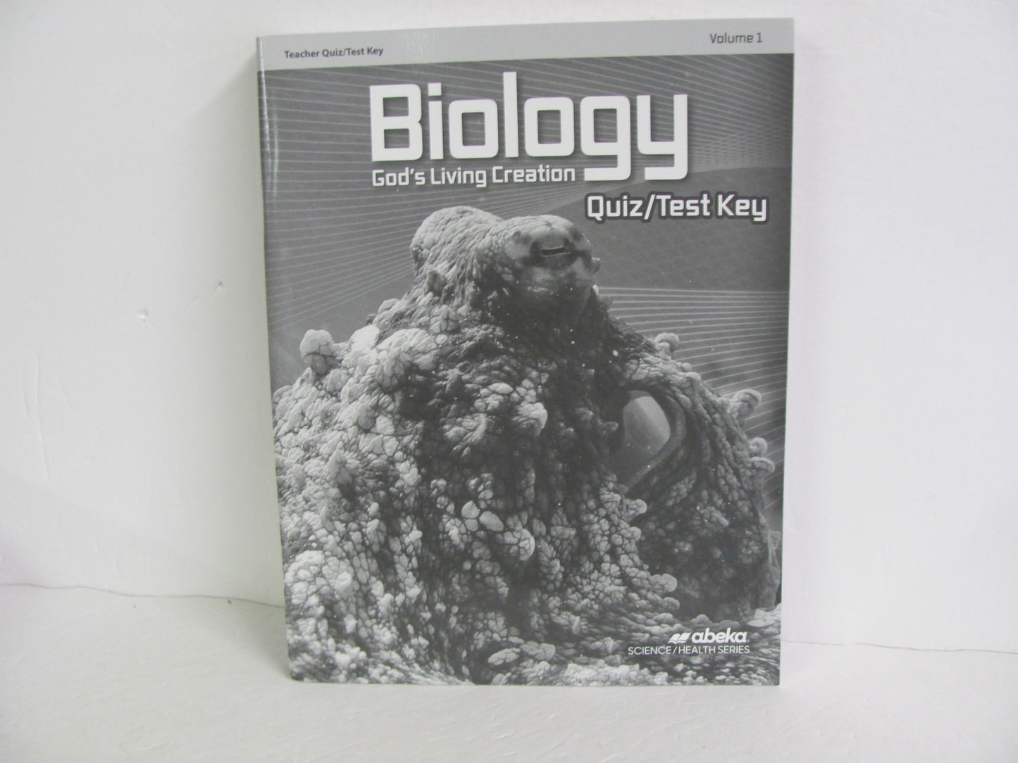 Biology Vol 1 Abeka Quiz/Test Key Pre-Owned 10th Grade Science Textbooks