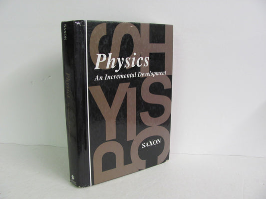 Physics Saxon Student Book Pre-Owned Saxon High School Mathematics Textbooks
