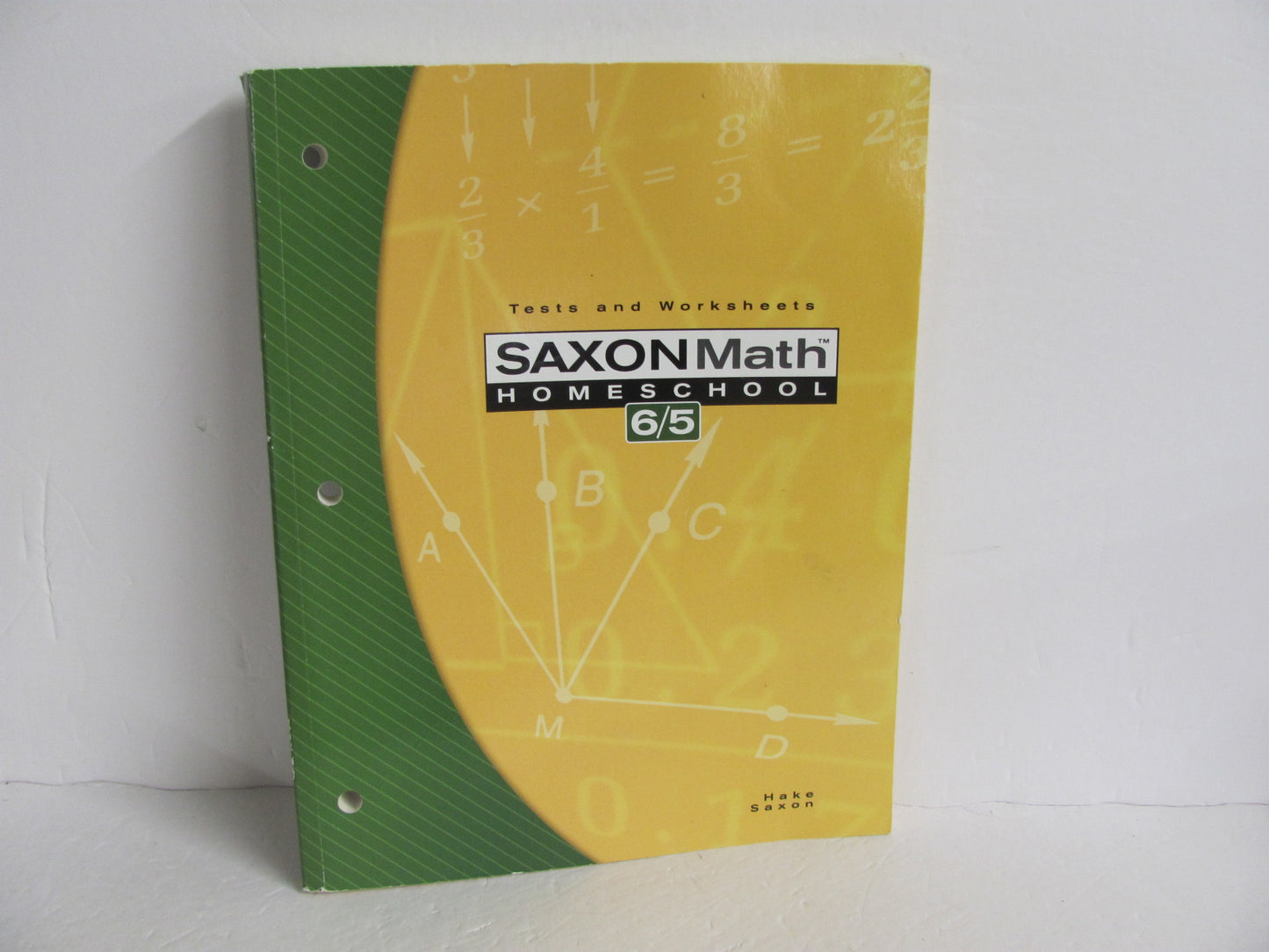 Math 65 Saxon Tests Pre-Owned 5th Grade Mathematics Textbooks