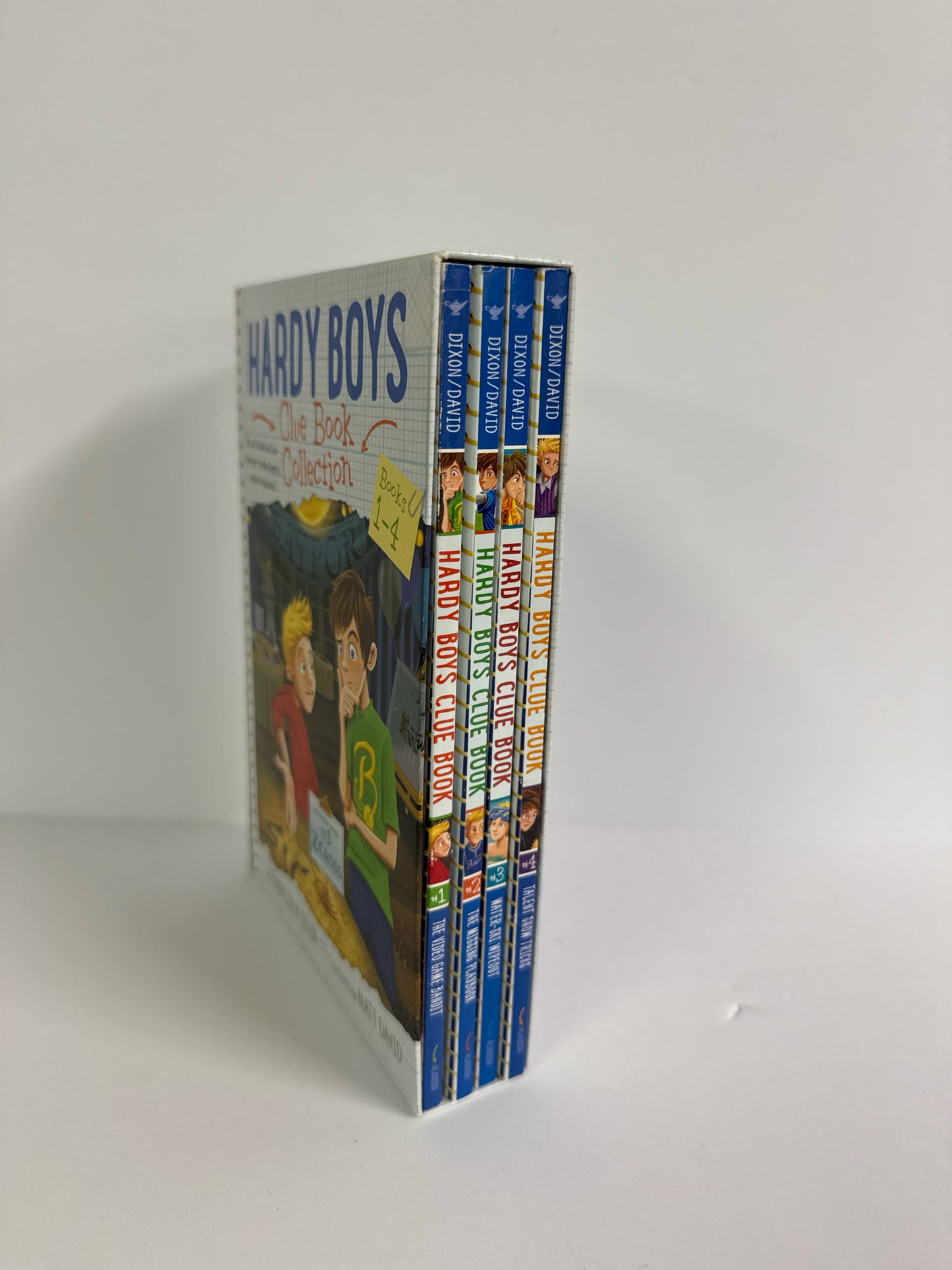 Hardy Boys Clue Book Simon & Schuster Pre-Owned Franklin W. Dixon Fiction Books