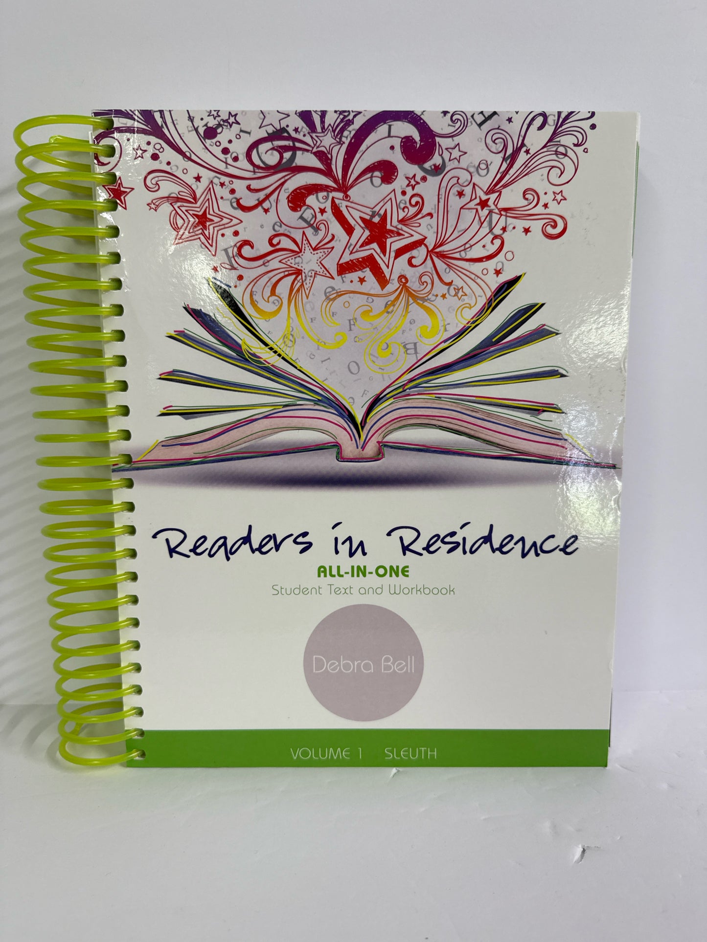 Readers in Residence Apologia Workbook Pre-Owned Debra Bell Reading Textbooks