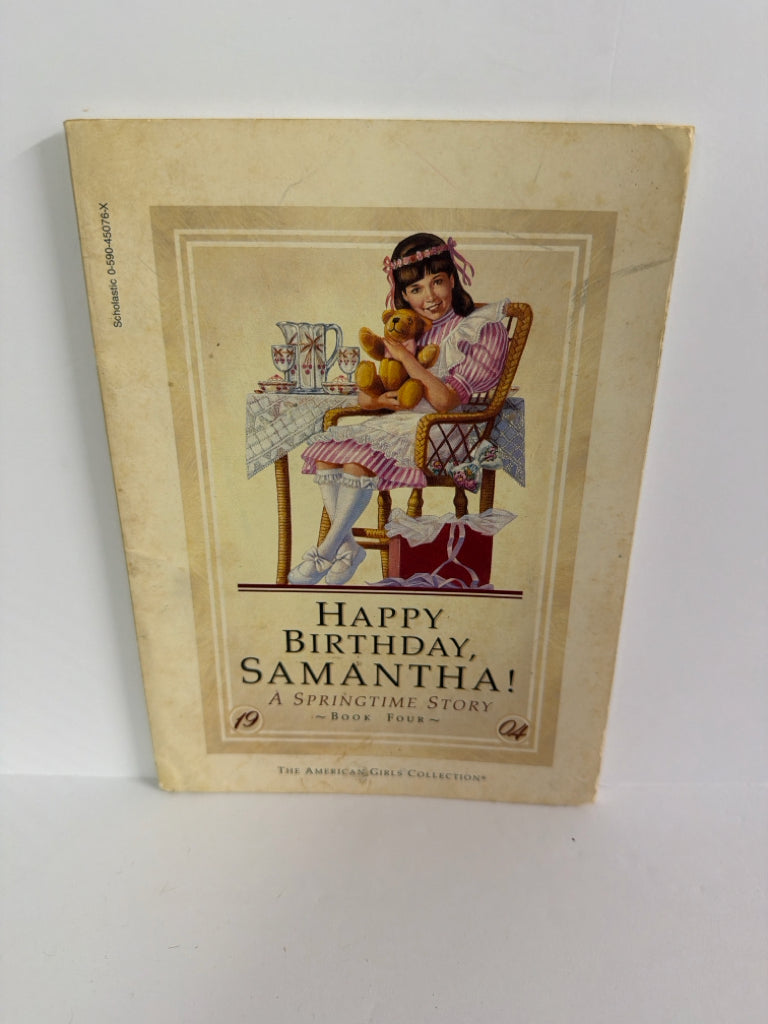 Happy Birthday, Samantha! American Girl Juvenile Books