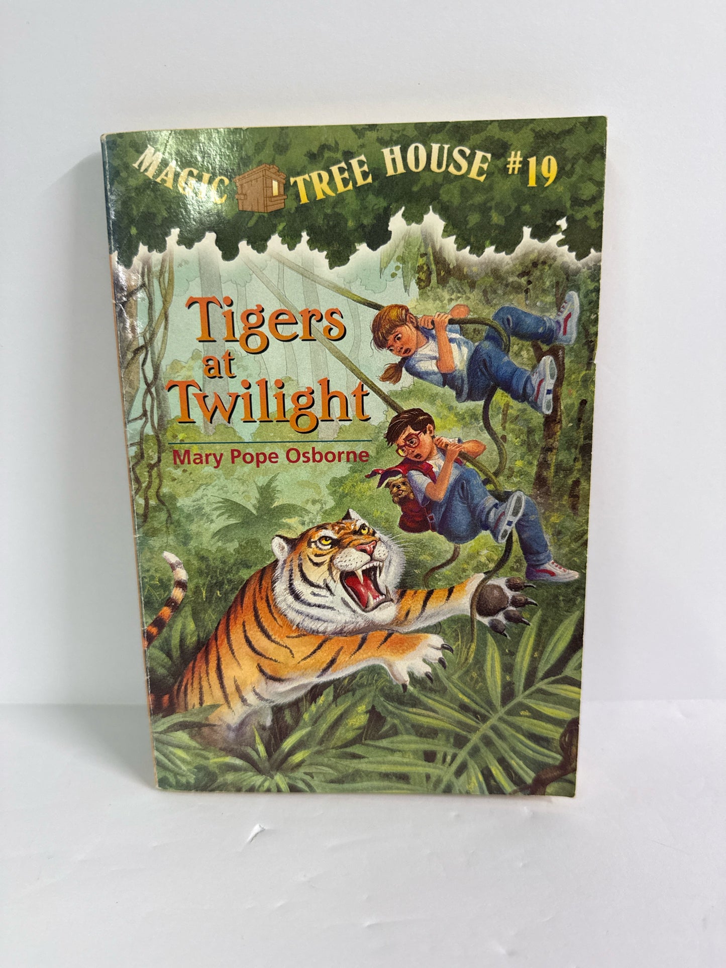 Tigers at Twilight Random House Pre-Owned Mary Pope Osborne The Magic Tree House