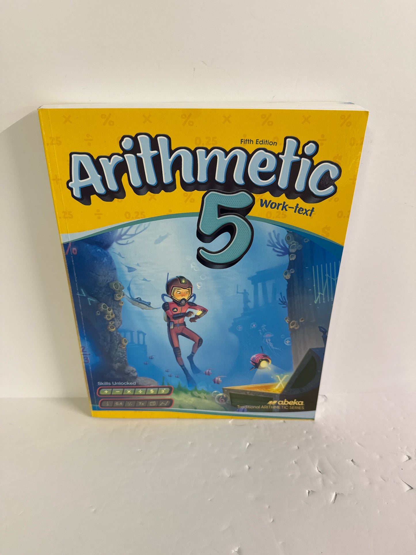Arithmetic 5 Abeka Student Workbook Pre-Owned 5th Grade Mathematics Textbooks