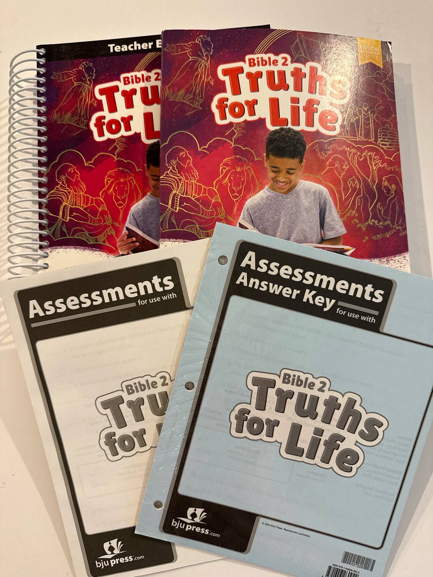 Bible 2 Truths for Life BJU Press Pre-Owned 2nd Grade Bible Textbooks