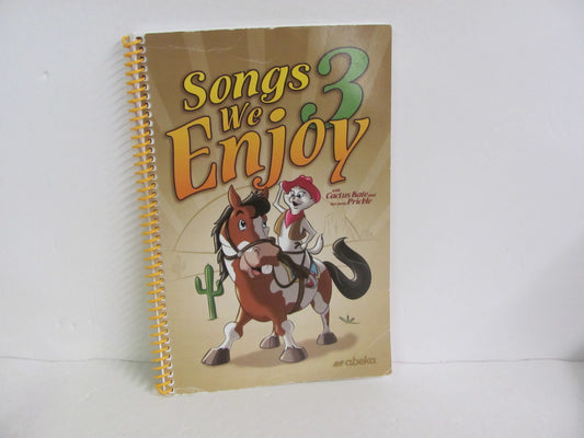 Songs We Enjoy 3 Abeka Student Book Pre-Owned 3rd Grade Music Education Books