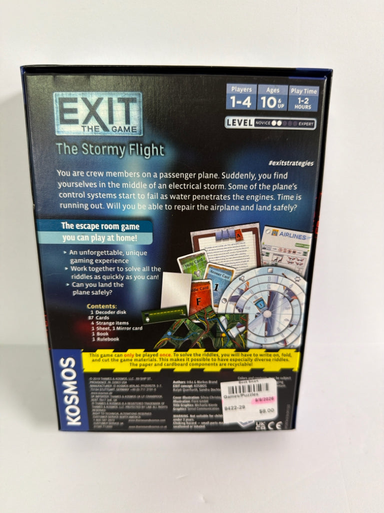 The Stormy Flight Kosmos Game Pre-Owned Games/Puzzles