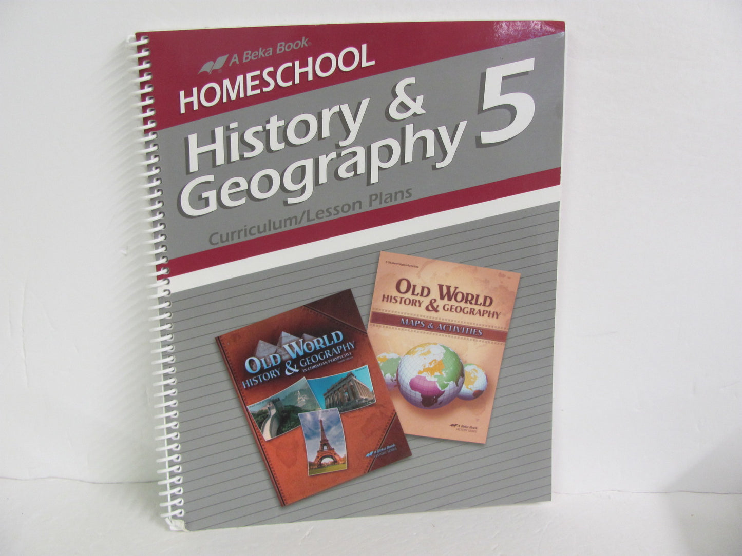 History & Geography Abeka Curriculum Pre-Owned 5th Grade History Textbooks