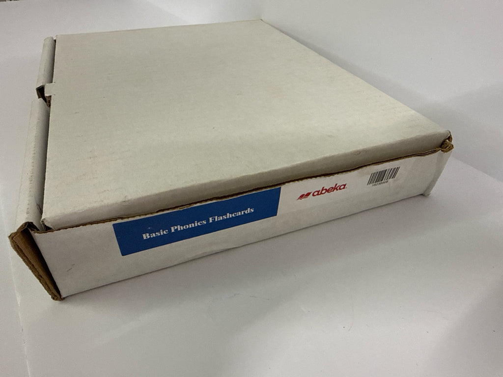 Basic Phonics Flashcards Abeka Flashcards Pre-Owned Language Textbooks