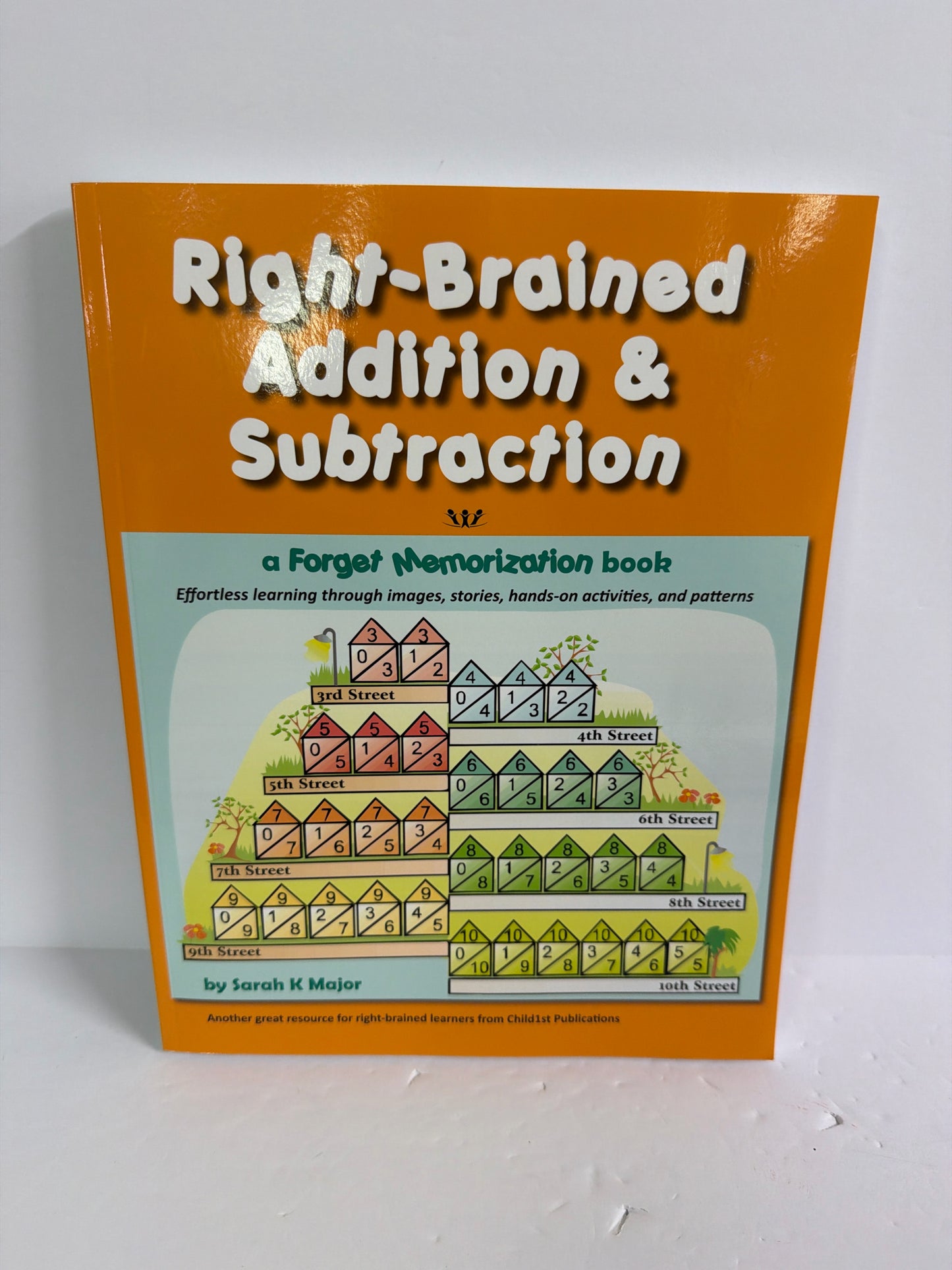 Right-Brained Addition & Subtractio Child 1st Publ Mathematics Textbooks