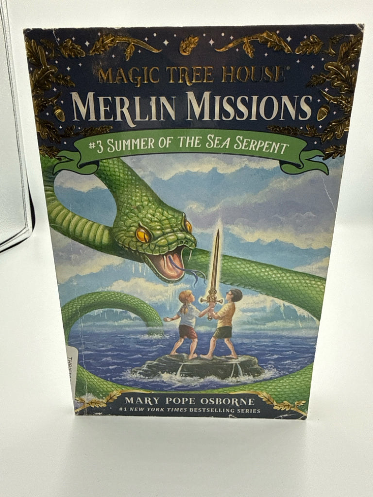 Summer of the Sea Serpent Mary Pope Osborne Random House Juvenile Books