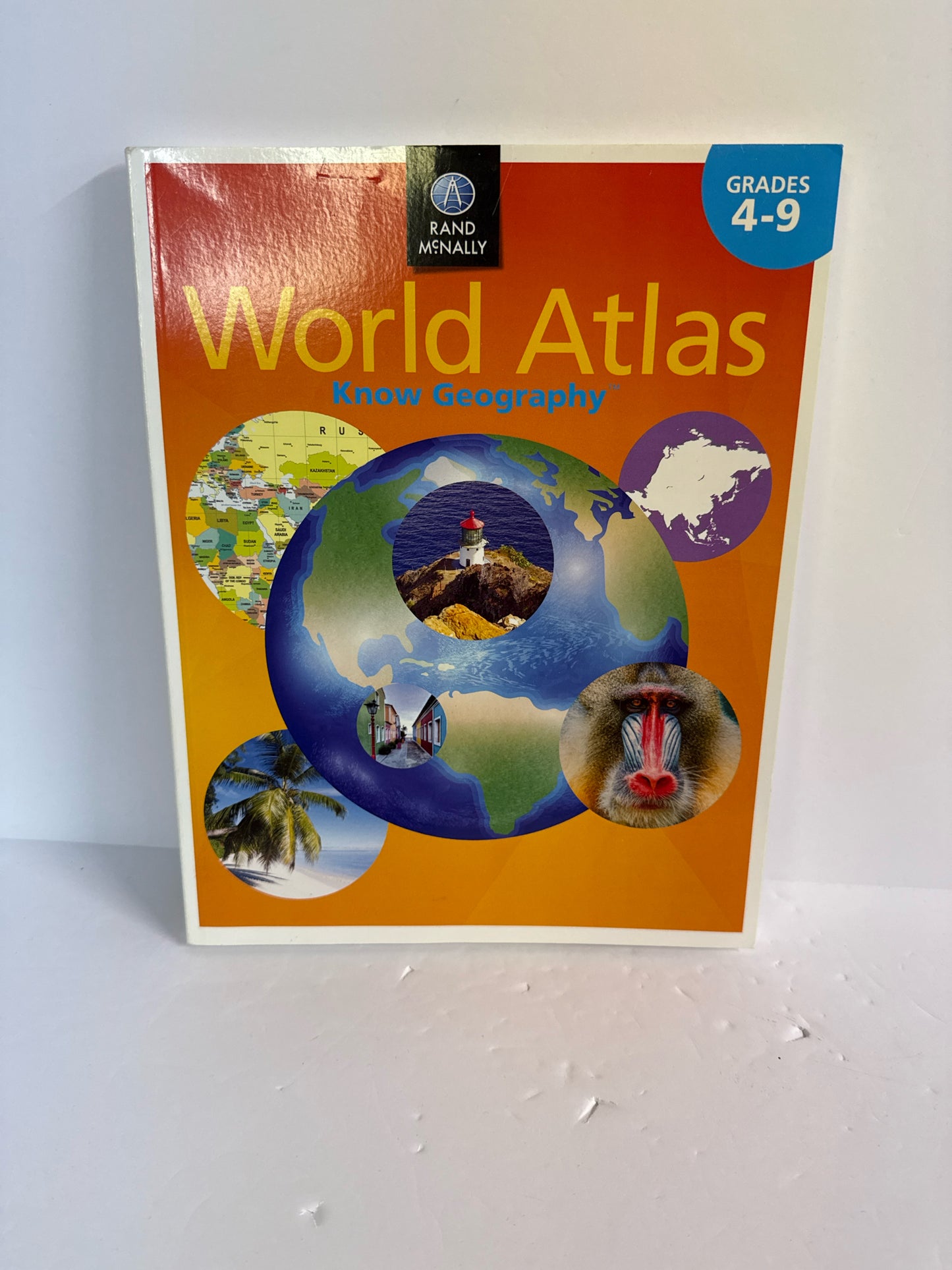 World Atlas Know Geography Rand McNally Pre-Owned Geography Textbooks