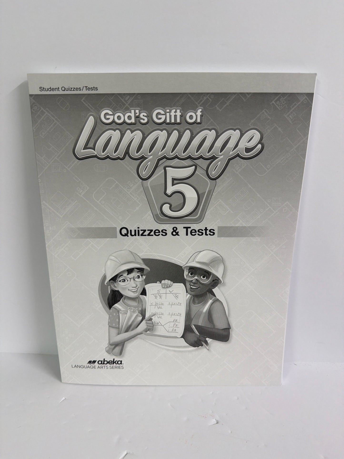 God's Gift of Language 5 Abeka Quizzes/Tests Pre-Owned Language Textbooks