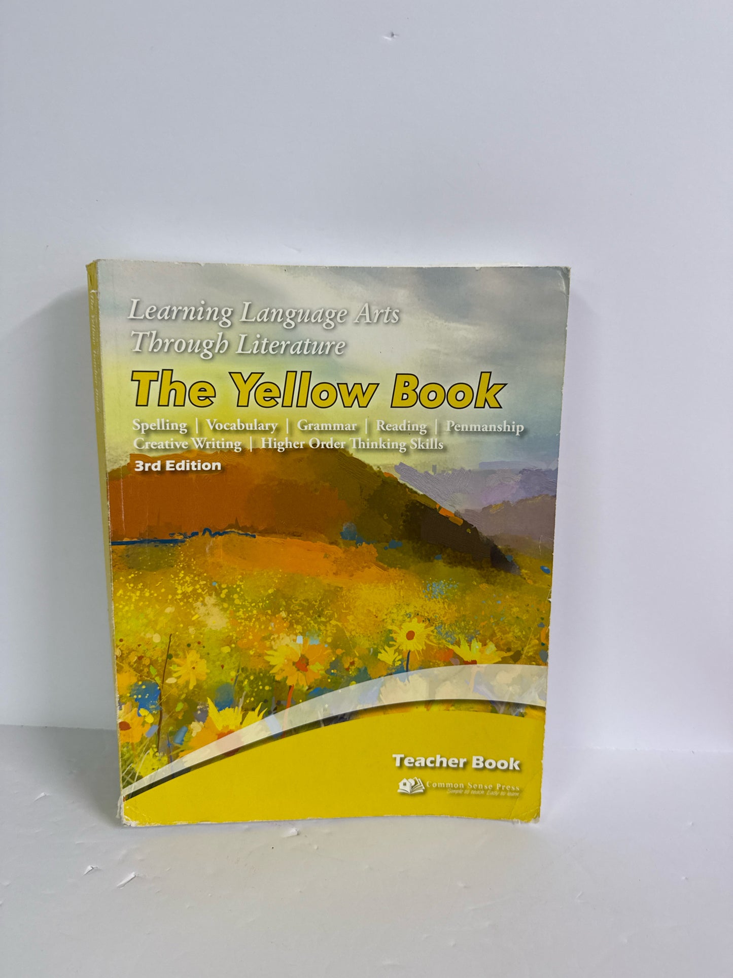 The Yellow Book Common Sense Press Teacher Copy Pre-Owned Language Textbooks