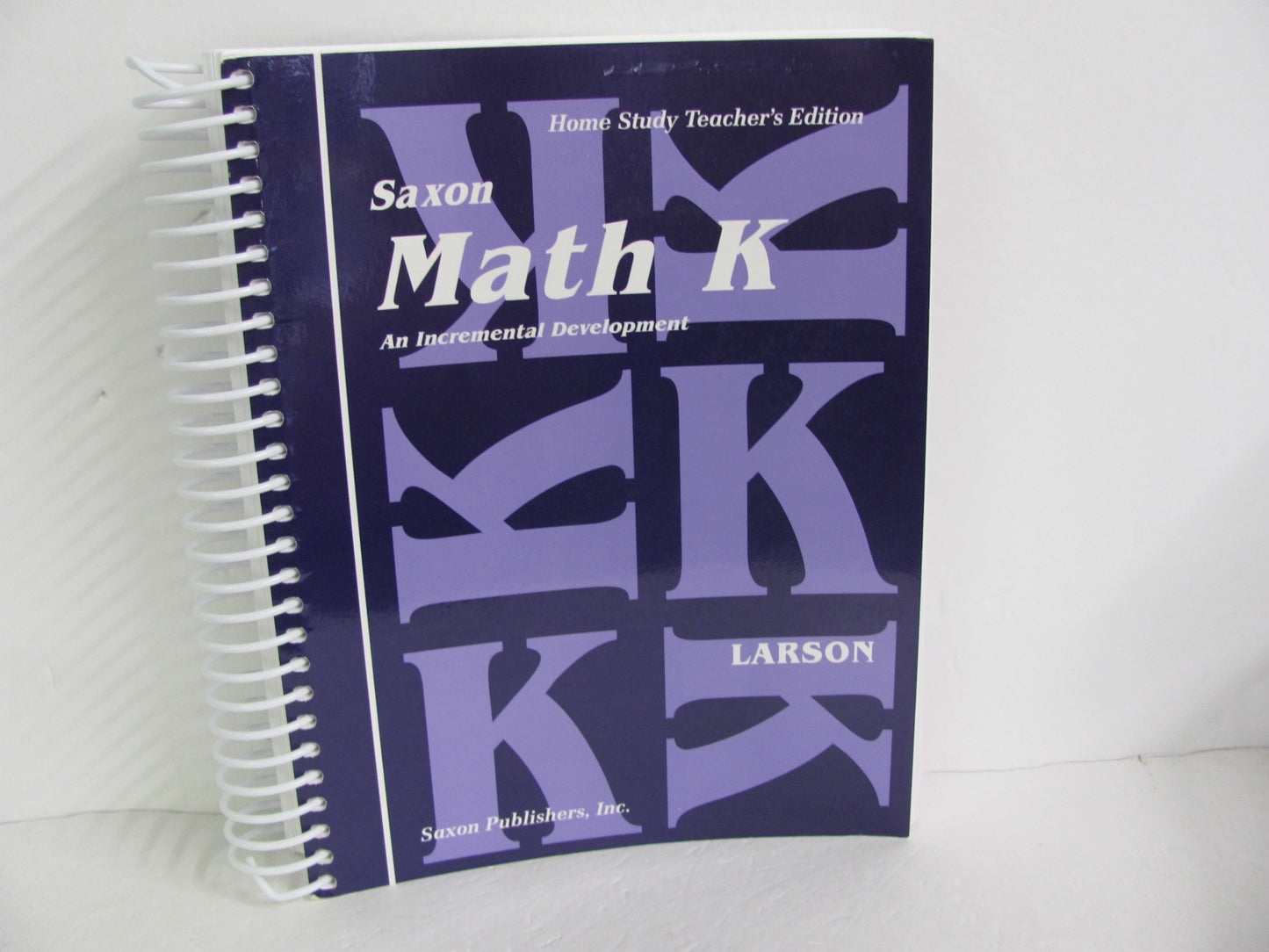Math K Saxon Teacher Edition Pre-Owned Larson Mathematics Textbooks