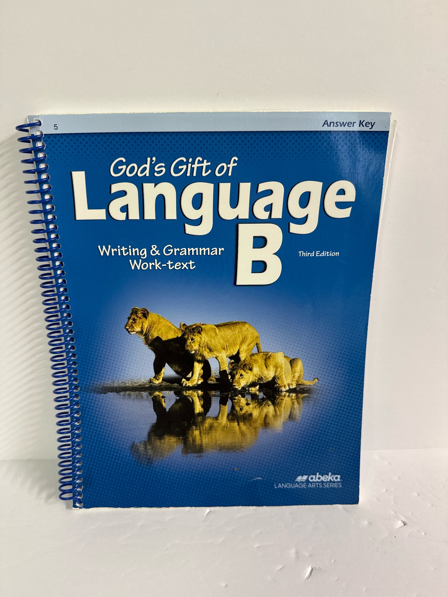 God's Gift of Language B Abeka Answer Key Pre-Owned Language Textbooks