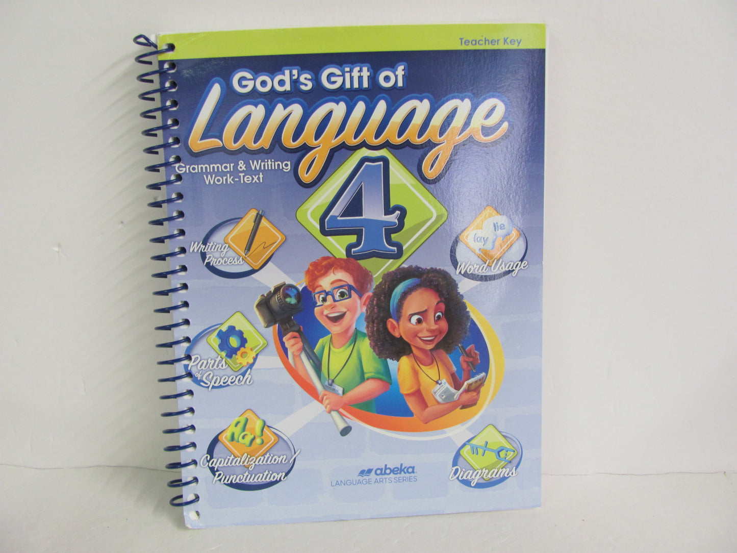 Language 4 Abeka Teacher Key Pre-Owned 4th Grade Language Textbooks