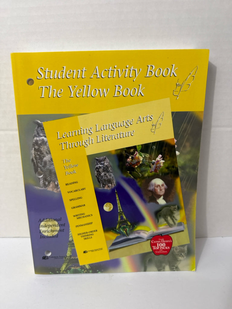 The Yellow Book Common Sense Press Activity Book Pre-Owned Language Textbooks