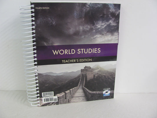 World Studies BJU Press Teacher Edition  Pre-Owned 7th Grade History Textbooks