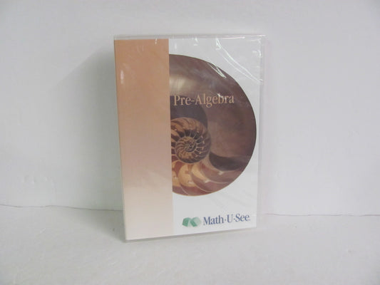 Pre Algebra Math U See DVD Pre-Owned Demme 8th Grade Mathematics Textbooks