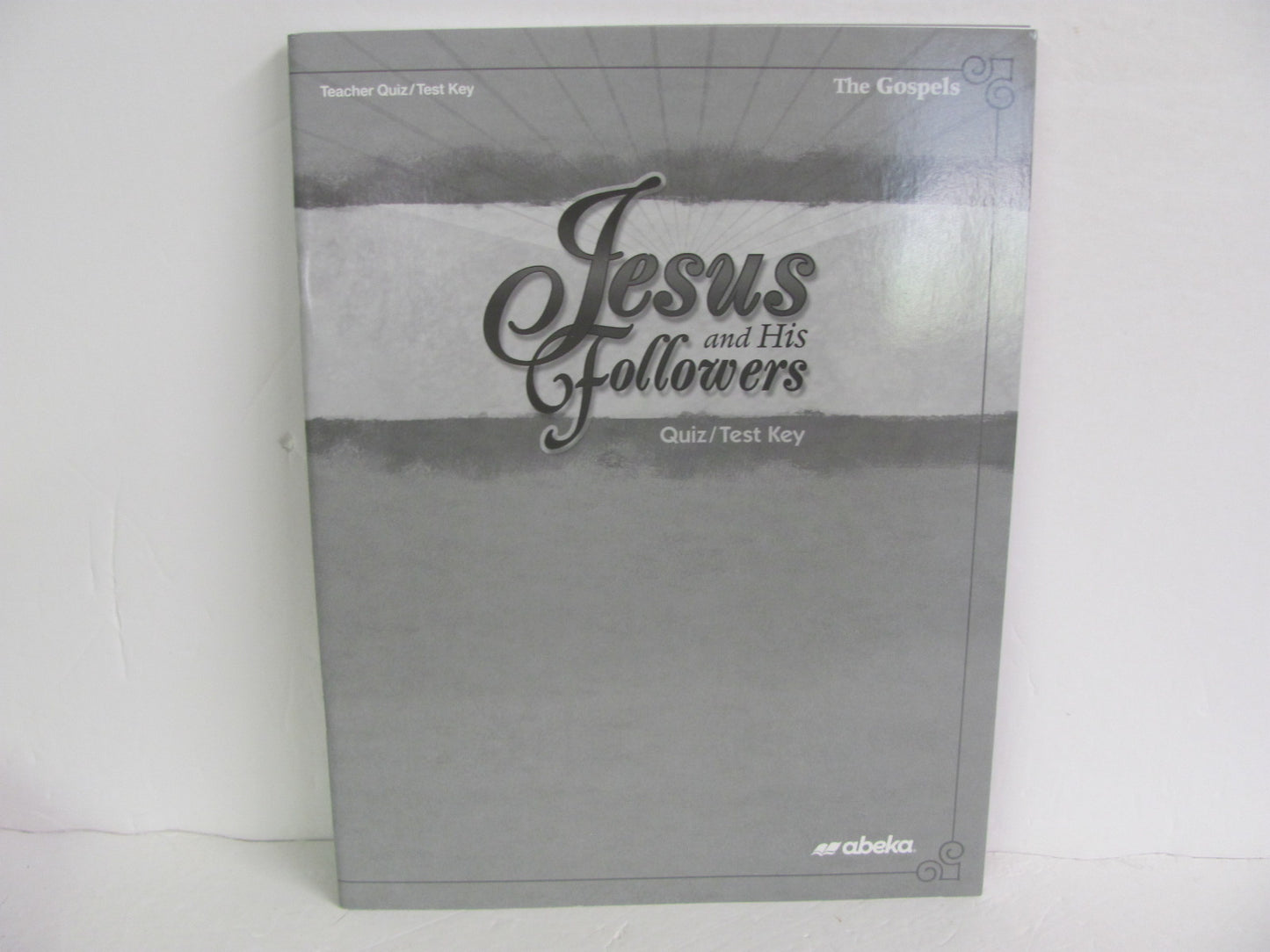 Jesus and His Followers Abeka Quiz/Test Key Pre-Owned Bible Textbooks
