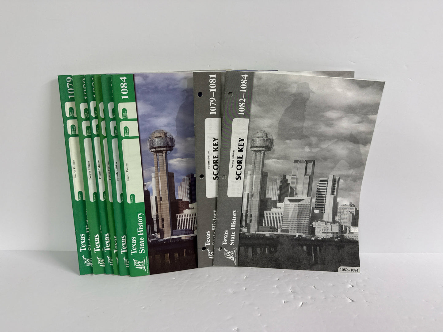 Texas State History ACE Set Pre-Owned 7th Grade History Textbooks