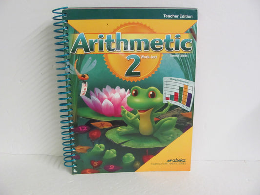 Arithmetic 2 Abeka Teacher Edition  Pre-Owned 2nd Grade Mathematics Textbooks