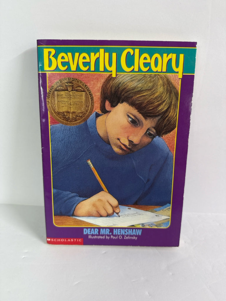 Dear Mr. Henshaw Beverly Cleary Scholastic Juvenile Books