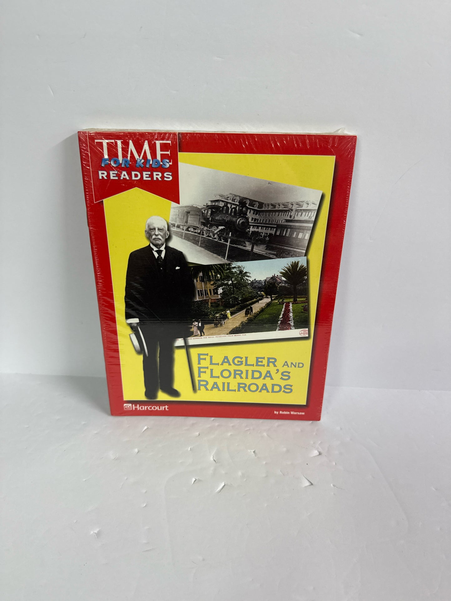 Flagler and Florida's Railroads Harcourt Reader Pre-Owned Reading Textbooks