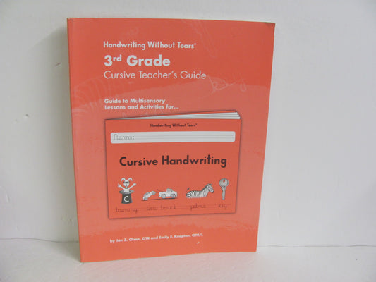 Cursive Handwriting Handwriting Without Tears 3rd Grade Penmanship Books