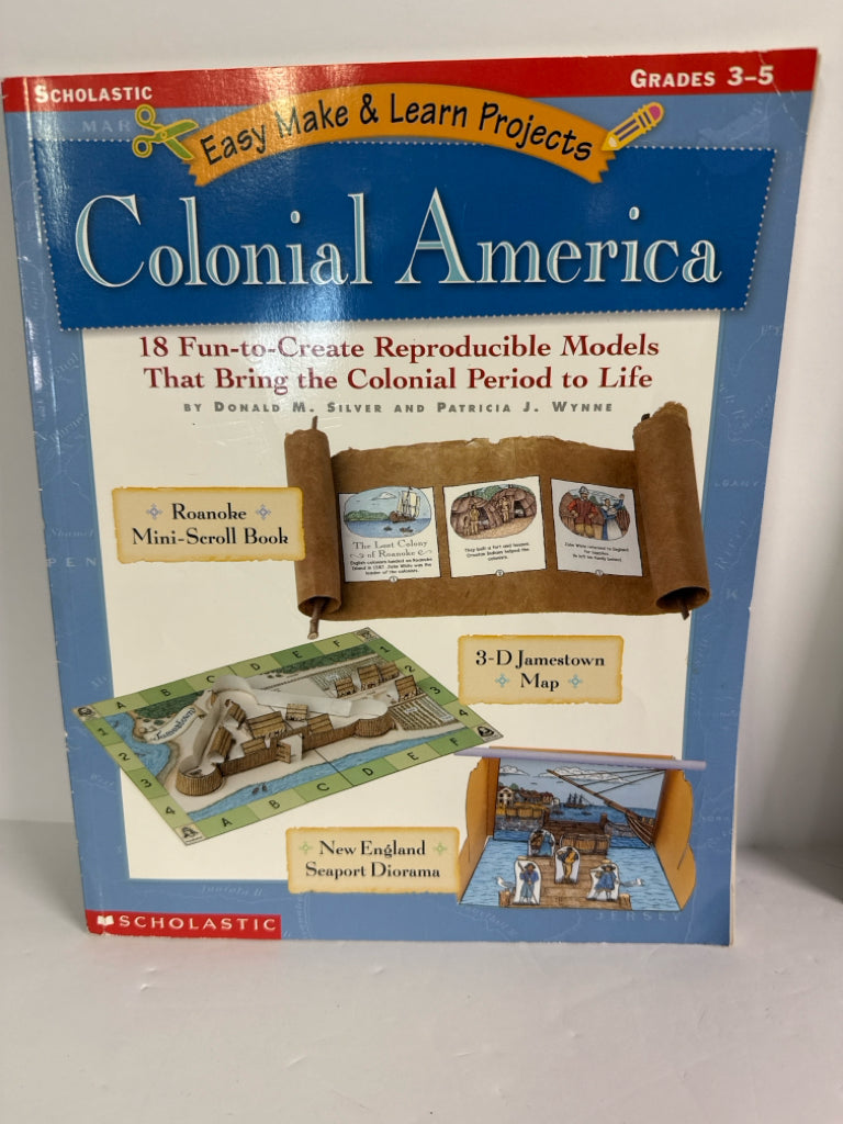 Colonial America Scholastic Pre-Owned Elementary American History