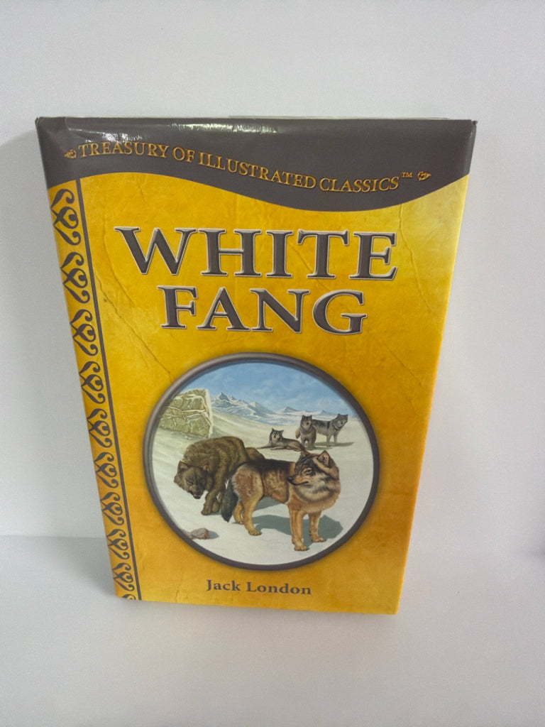 White Fang Treasury of Illustrated Classics Pre-Owned Jack London Fiction Books