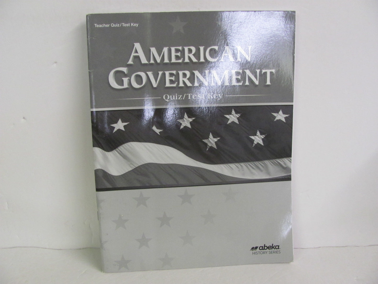 American Government Abeka Quiz/Test Key Pre-Owned 12th Grade History Textbooks