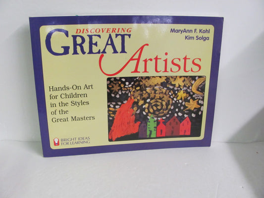 Great Artists Bright Ideas Pre-Owned Kohl Art Books