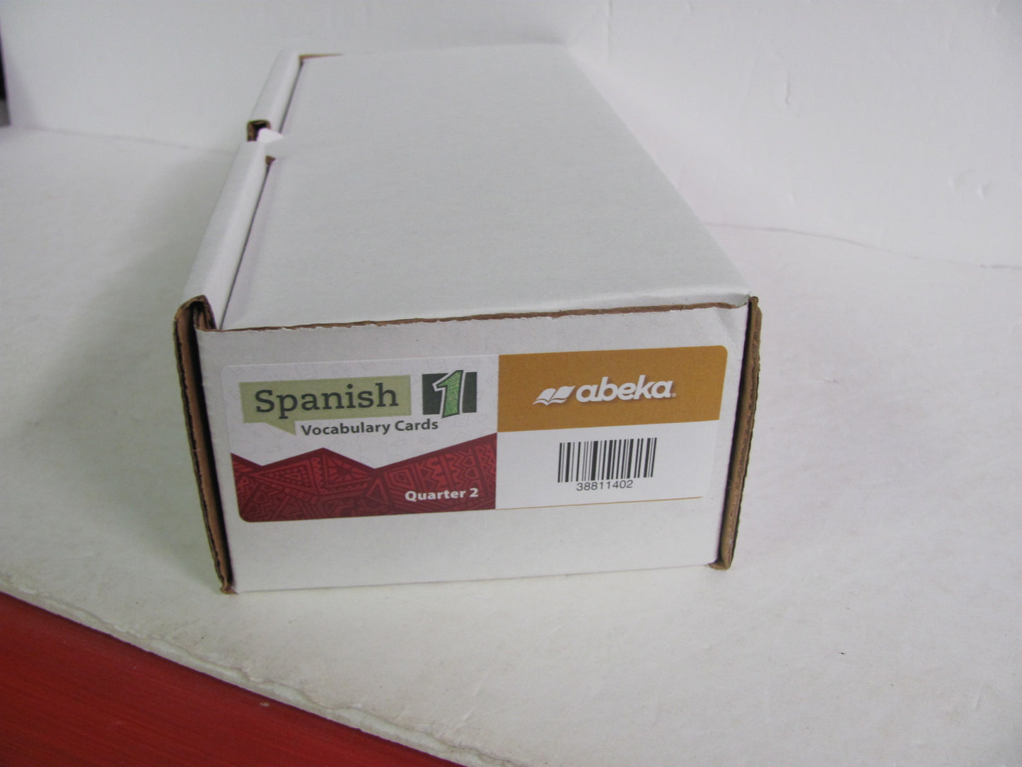 Spanish 1 Vocabulary Cards Abeka Cards Pre-Owned High School Spanish Books