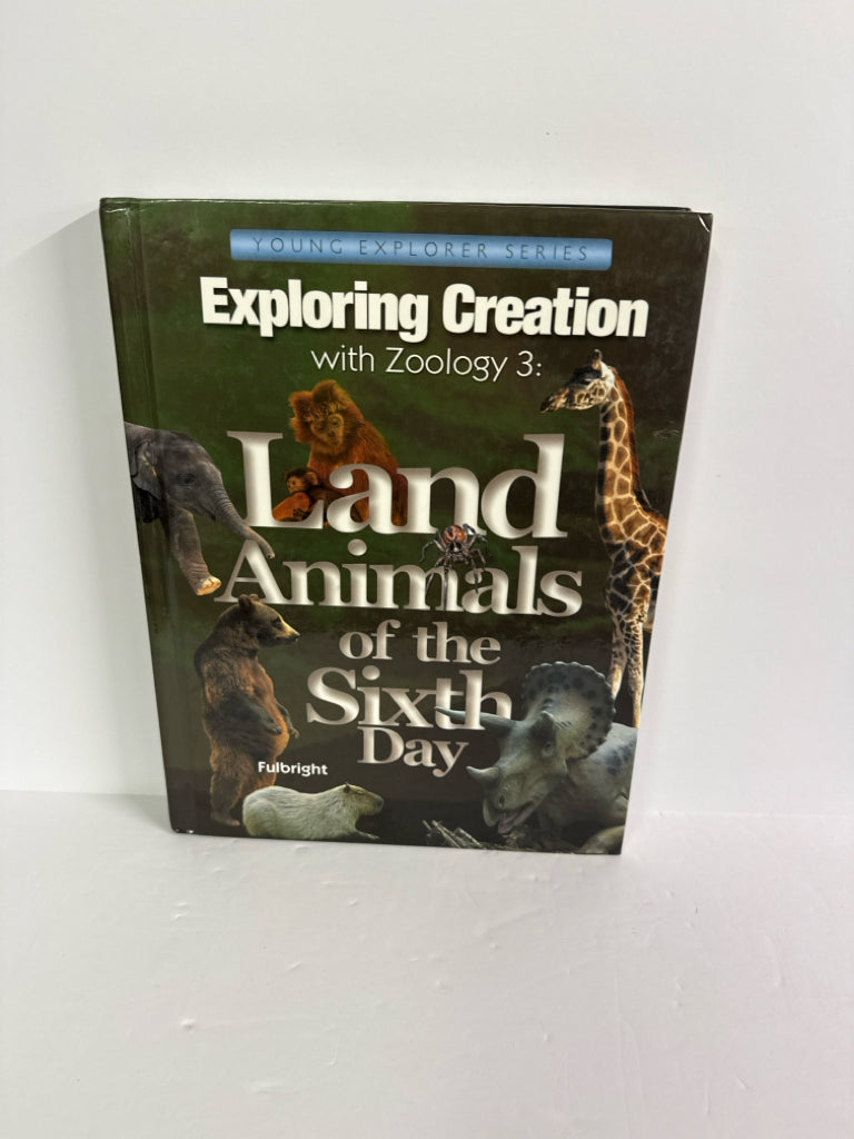 Exploring Creation with Zoology 3 Apologia Fulbright Science Textbooks