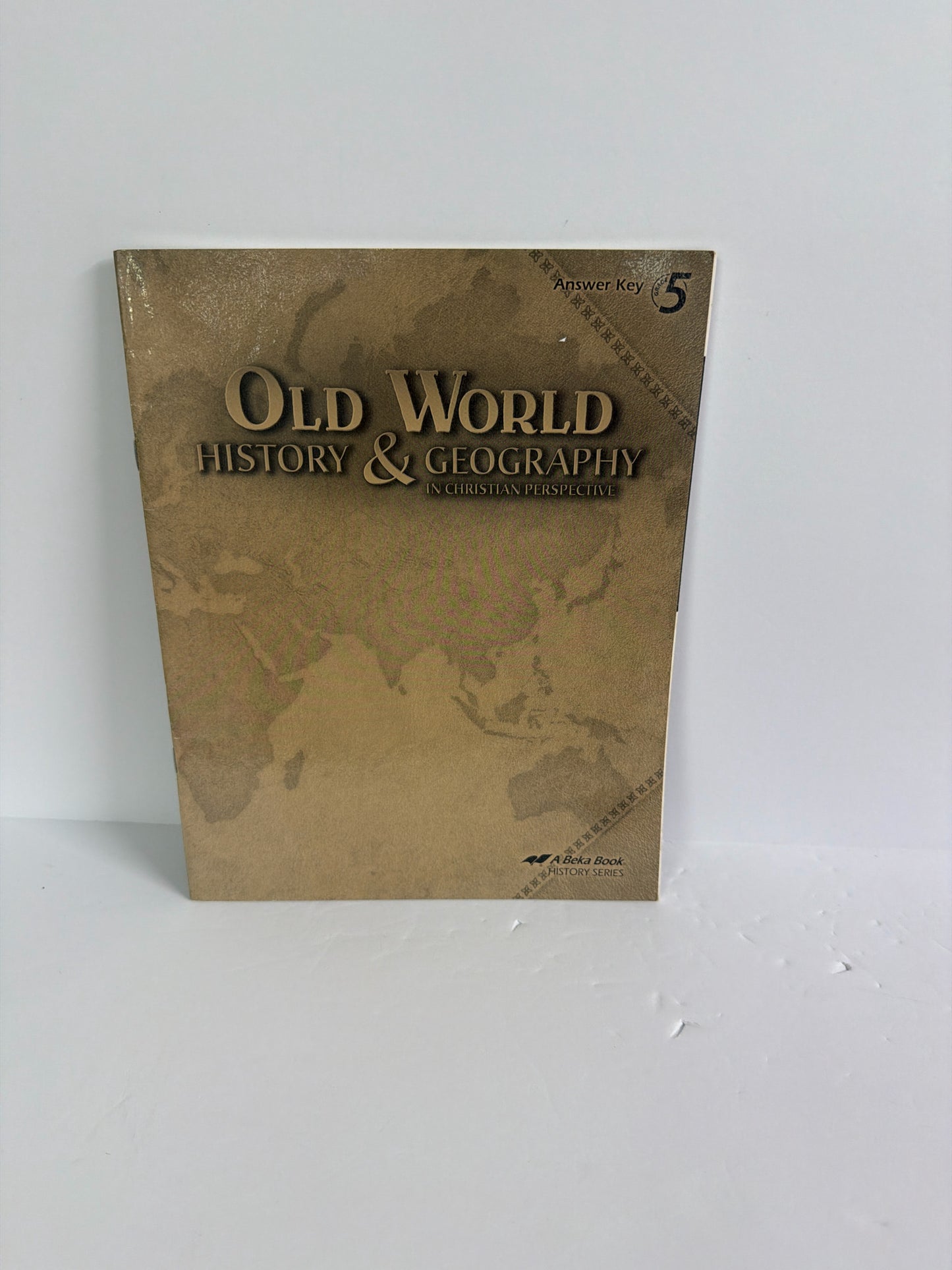 Old World History & Geography Abeka Answer Key Pre-Owned History Textbooks