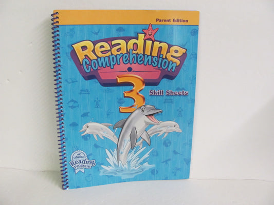 Reading Comprehension Skill Sheets Abeka 3rd Grade Reading Textbooks