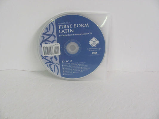 First Form Latin Memoria Press CD-Rom  Pre-Owned Middle School Latin Books