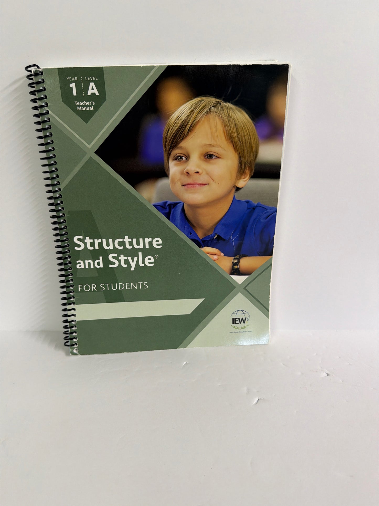 Structure and Style Year 1 Level A IEW Teacher Manual Pre-Owned Writing Books